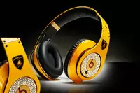 casque dr dre studio monster lamborghini diamond jaune